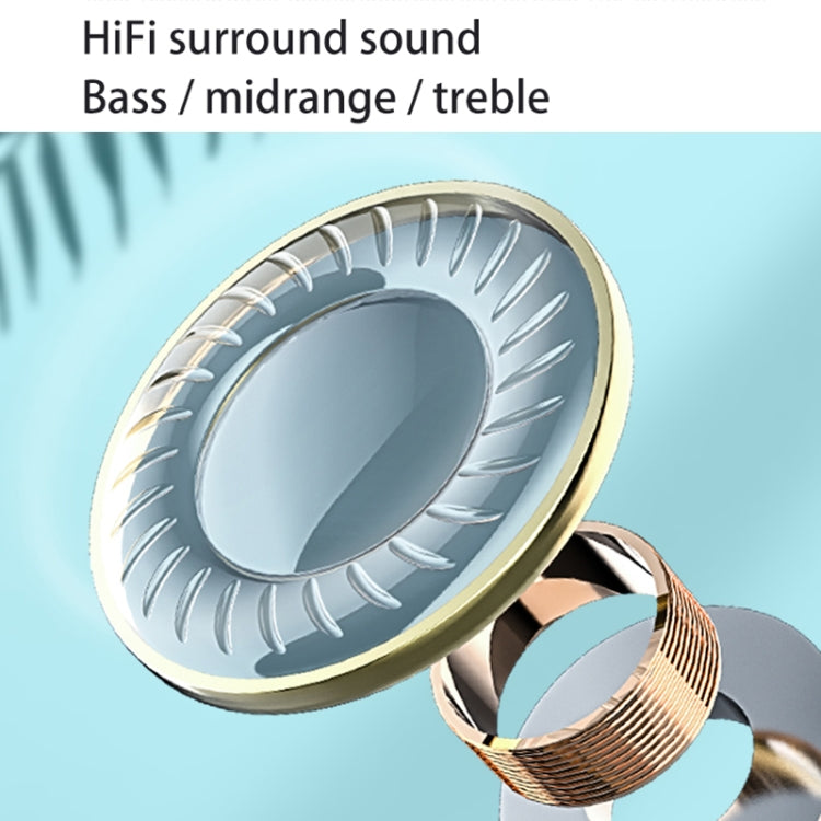 278 TWS External Noise Cancelling Touch Bluetooth Earphone with Charging Box, Support