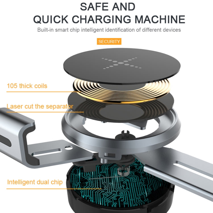 FC01 10W Car Fast Charging Wireless Charger