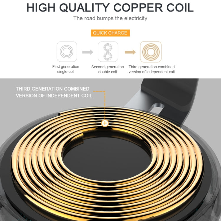 FC01 10W Car Fast Charging Wireless Charger