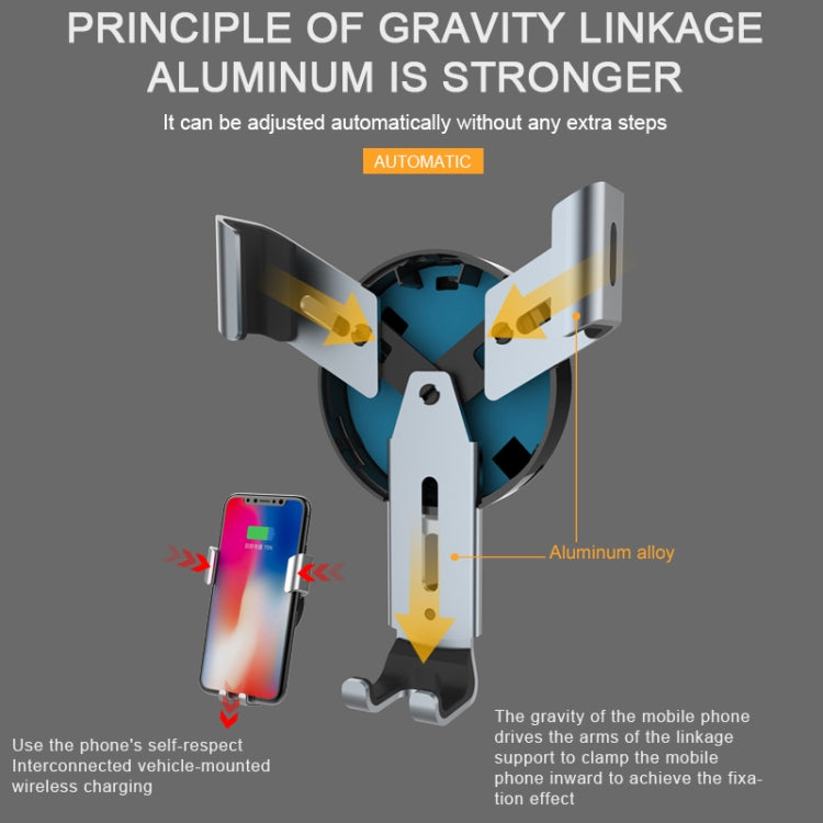 FC01 10W Car Fast Charging Wireless Charger