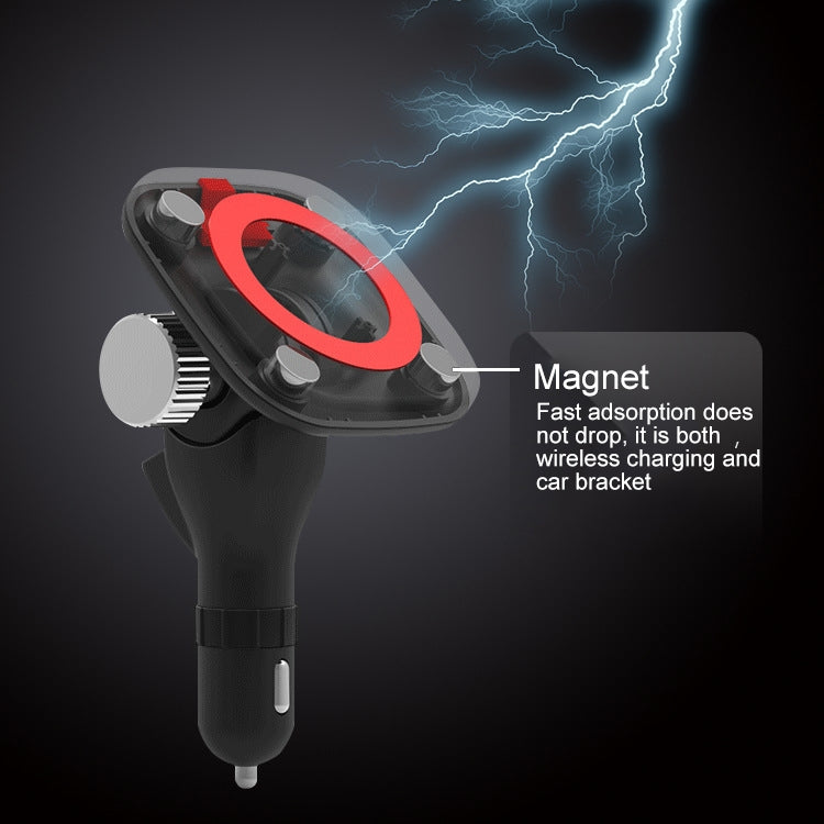 KT-c4 10W QI Standard Magnetic Suction Wireless Charger Bracket