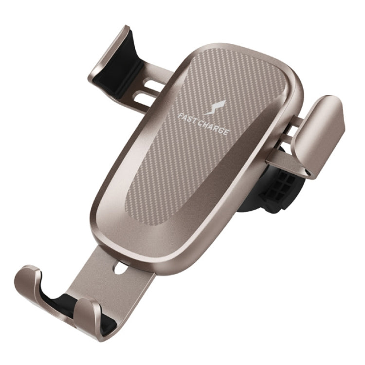 X276 QI Standard Vehicle Phone Air Vent Mount Gravity Bracket Wireless Charger