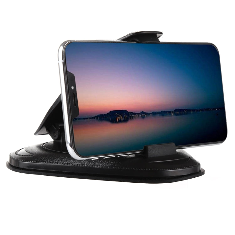 186 Manual Car Mobile Phone Holder for 3-7 inch Mobile Phones, with Suction Cup (Black)