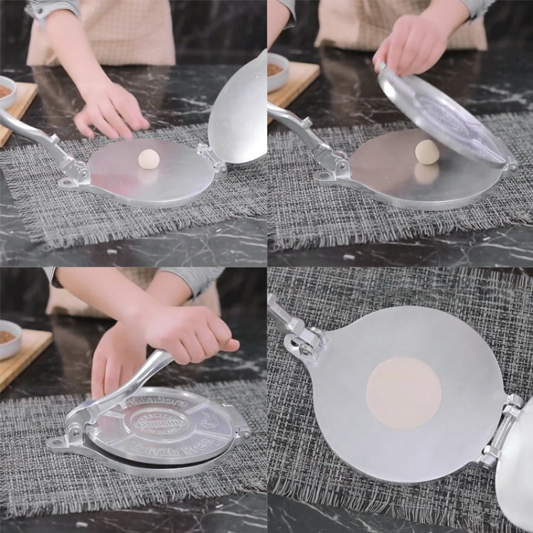 Stainless Steel Pancake Press Mold Manual Dough Setting Maker Kitchen Food Tools