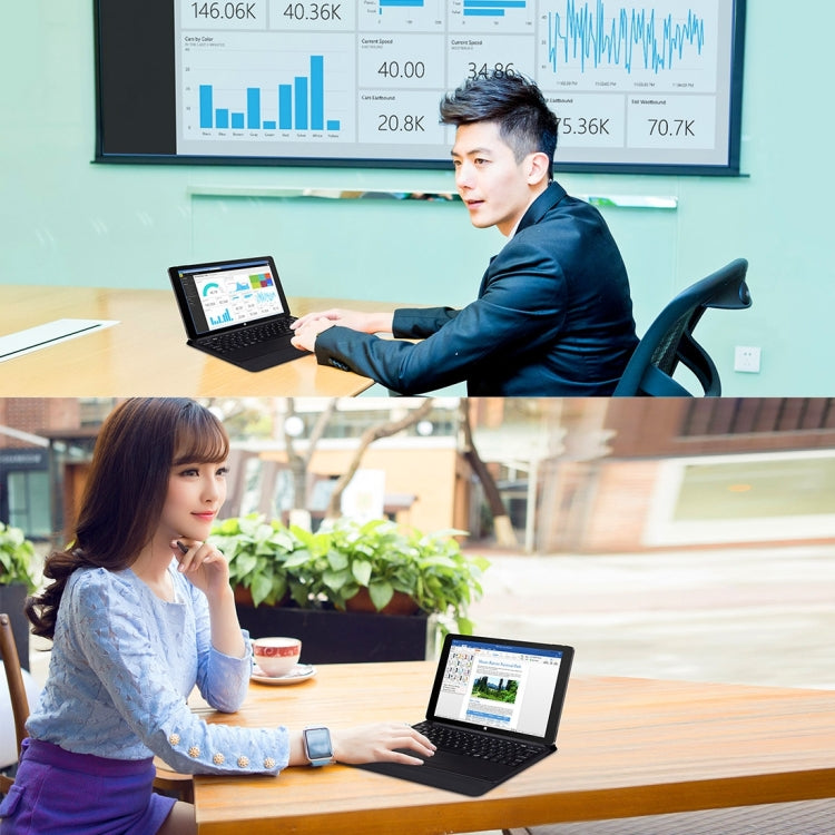 Fashionable 2 in 1 Horizontal Flip Foldable Leather Tablet Case with Magnetic Suction Full Touch Keyboard for Teclast Tbook 11(S-WMC-0696)