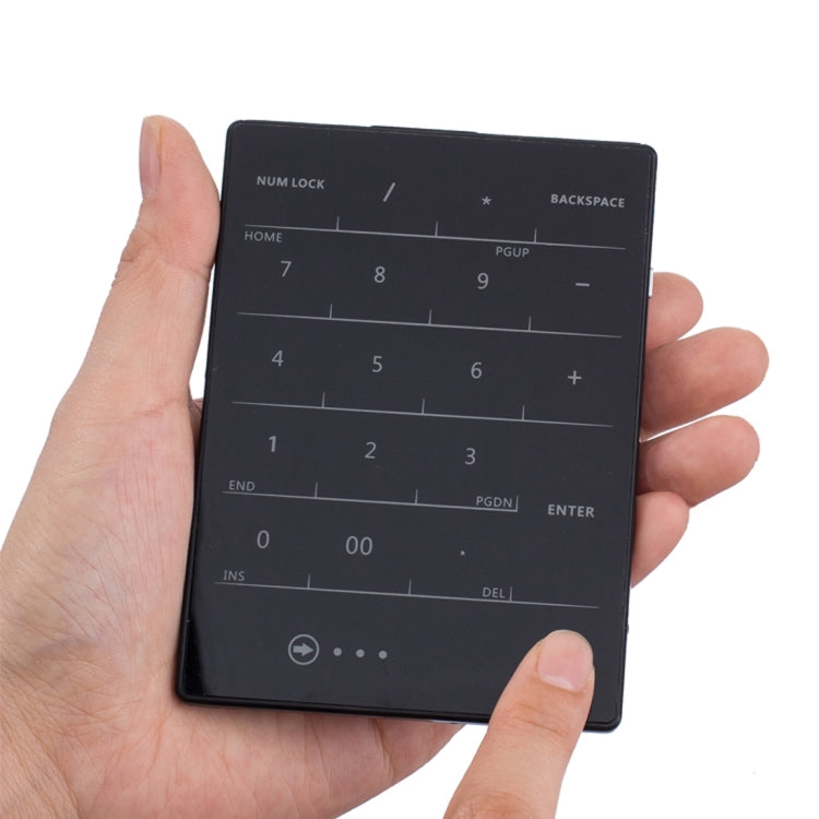 SK-35AG 19 Keys 2.4G Wireless Numeric Touch Keyboard Touchpad for Laptop(Black)