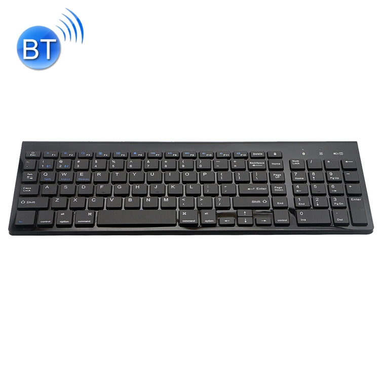K368 Dual Mode Dual Channel 102 Keys Wireless Bluetooth Keyboard for Laptop, Notebook, Tablet and Smartphones, Support Android / iOS / Windows or An Updated Version