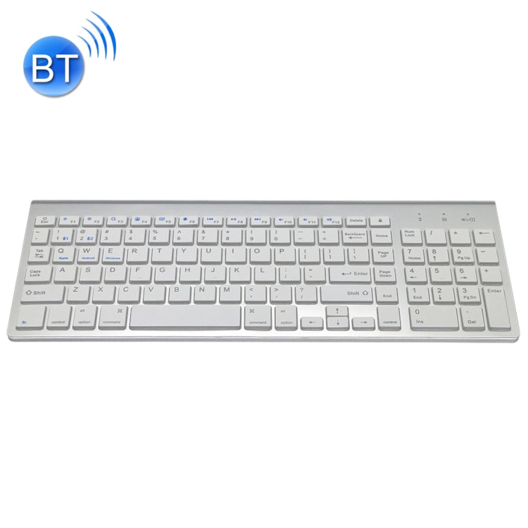 K368 Dual Mode Dual Channel 102 Keys Wireless Bluetooth Keyboard for Laptop, Notebook, Tablet and Smartphones, Support Android / iOS / Windows or An Updated Version