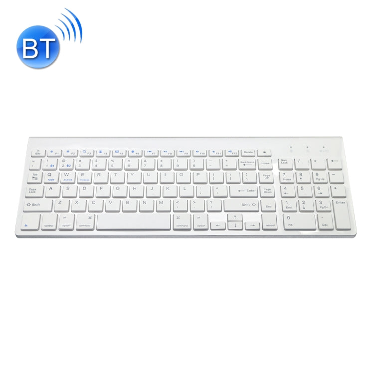 K368 Dual Mode Dual Channel 102 Keys Wireless Bluetooth Keyboard for Laptop, Notebook, Tablet and Smartphones, Support Android / iOS / Windows or An Updated Version