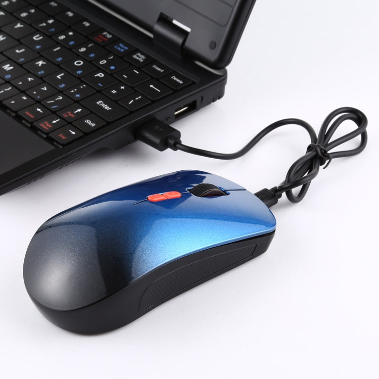 iMOUSE DSBH2-SUBAI01 2.4GHz USB Charging Wireless Smart Mouse, Support Voice Typing & Smart Search & Real-time Translation & Voice Assistant (Blue)