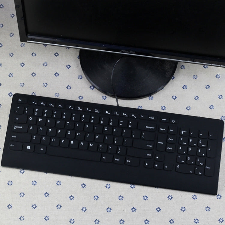 Desktop Computer Solid Color Silicone keyboard Protector Flim for Lenovo JME-2209U / KU-0989 / SK-8821 / S510