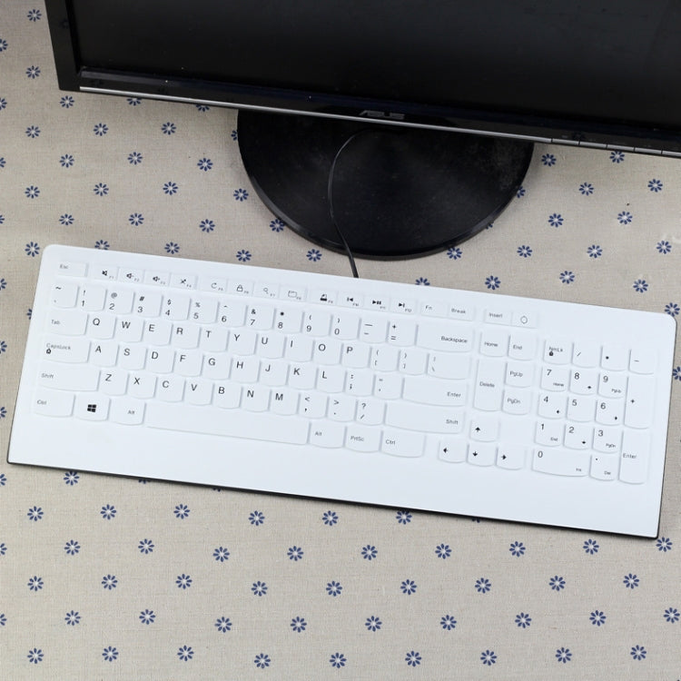 Desktop Computer Solid Color Silicone keyboard Protector Flim for Lenovo JME-2209U / KU-0989 / SK-8821 / S510