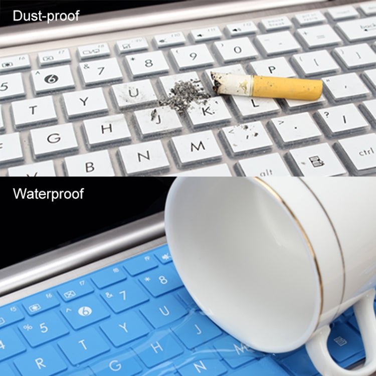 Desktop Computer Solid Color Silicone keyboard Protector Flim for Lenovo JME-2209U / KU-0989 / SK-8821 / S510