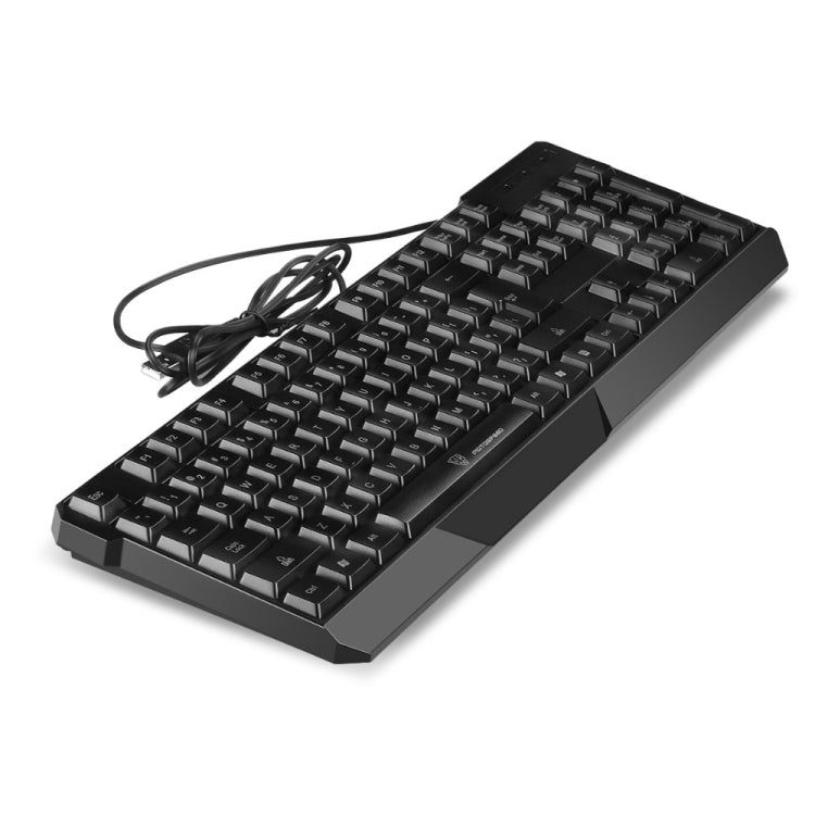 MOTOSPEED K70L Gaming Keyboard USB Wired 7 Color Backlight Ergonomic Design 104 Keys