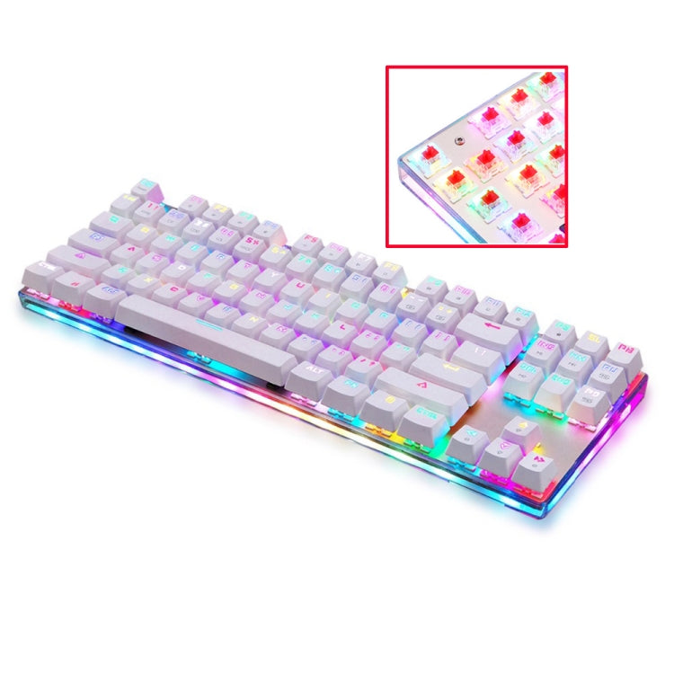 MOTOSPEED K87S USB Wired Mechanical Game Keyboard with RGB Backlight 87 Keys,
