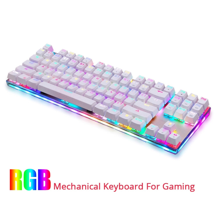 MOTOSPEED K87S USB Wired Mechanical Game Keyboard with RGB Backlight 87 Keys,