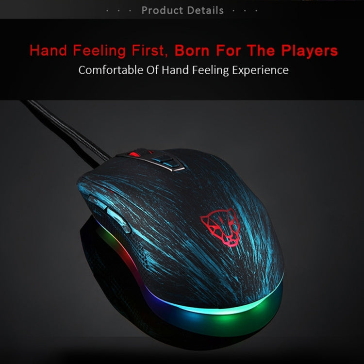 MOTOSPEED V60 5000 DPI Wired Gaming Mouse 7 Keys