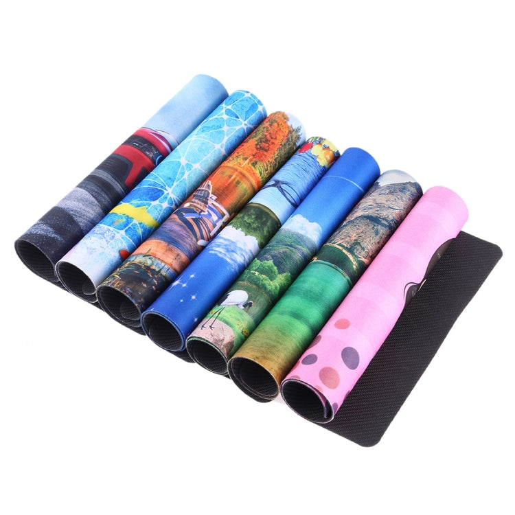 20 PCS Patterned Square Mouse Pad, Size: 239 x 200mm, Random Pattern Delivery