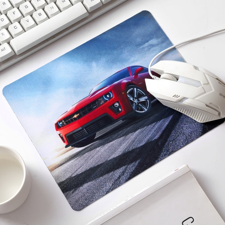 20 PCS Patterned Square Mouse Pad, Size: 239 x 200mm, Random Pattern Delivery