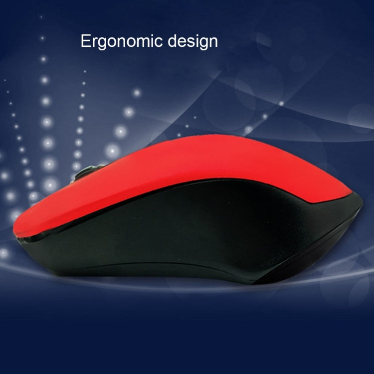 iMICE G3 2.4G USB Receiver 4 Buttons 1200 DPI Wireless Optical Gaming Mouse for Computer PC Laptop(Red)