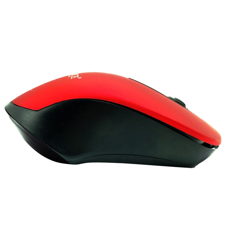 iMICE G3 2.4G USB Receiver 4 Buttons 1200 DPI Wireless Optical Gaming Mouse for Computer PC Laptop(Red)