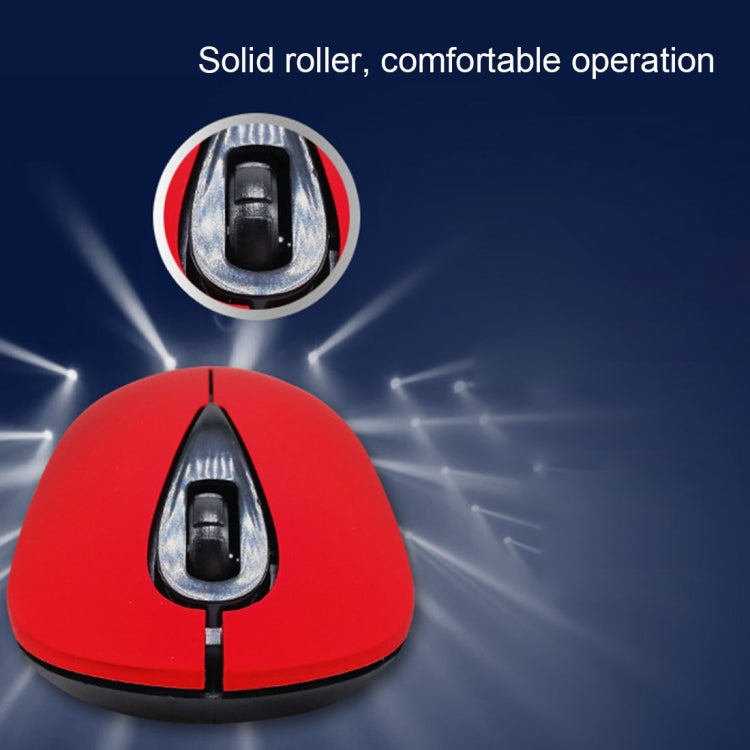 iMICE G3 2.4G USB Receiver 4 Buttons 1200 DPI Wireless Optical Gaming Mouse for Computer PC Laptop(Red)