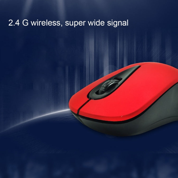 iMICE G3 2.4G USB Receiver 4 Buttons 1200 DPI Wireless Optical Gaming Mouse for Computer PC Laptop(Red)