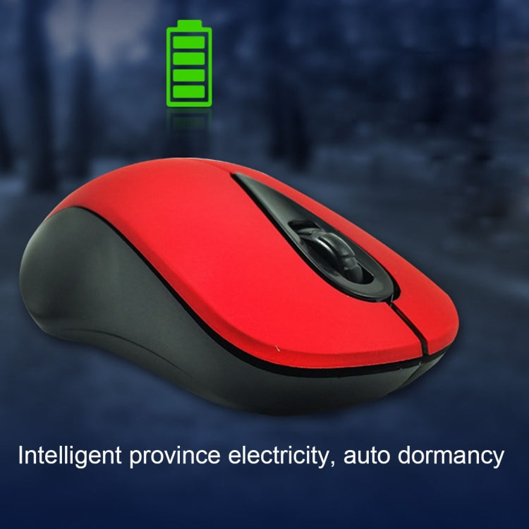 iMICE G3 2.4G USB Receiver 4 Buttons 1200 DPI Wireless Optical Gaming Mouse for Computer PC Laptop(Red)