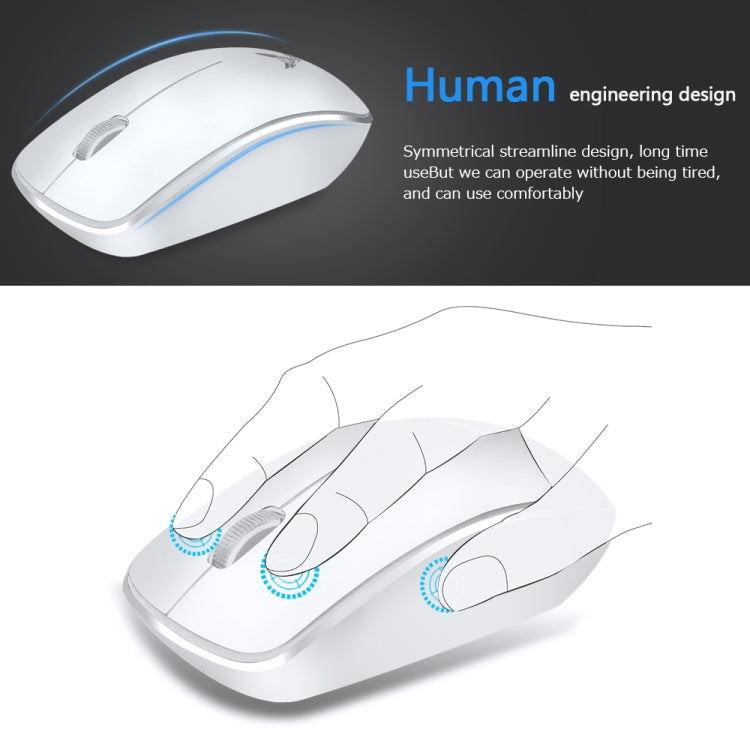 WSKY T16 2.4GHz Wireless 1600DPI Optical Mouse with Receiver