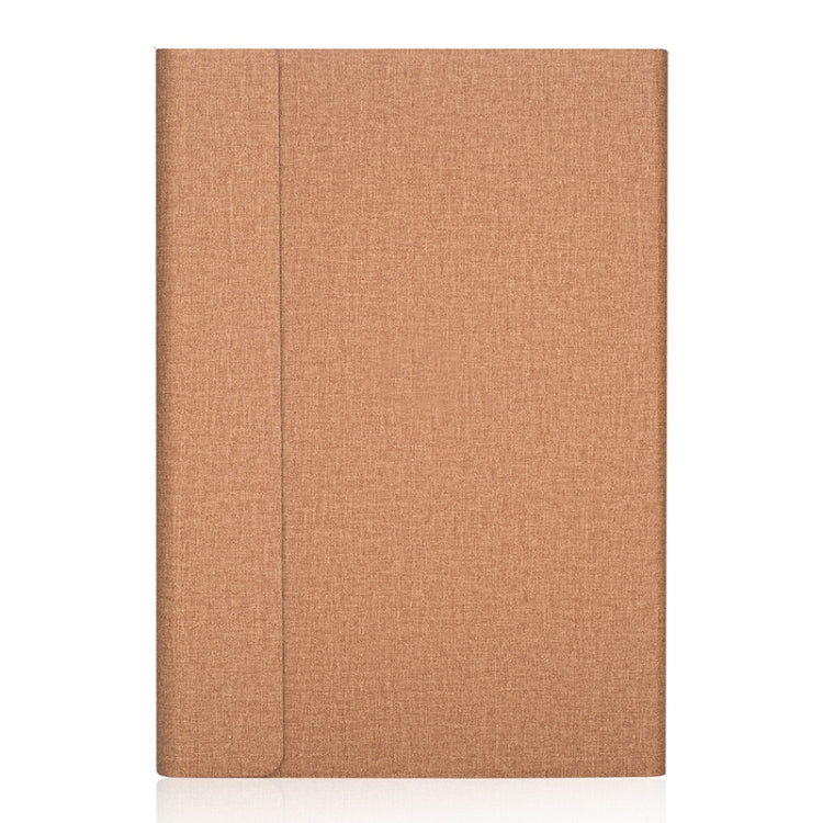 A18 Linen Texture Detachable Magnetic Plastic Bluetooth Keyboard Protective Leather Tablet Case for Huawei MediaPad M5 10.8 Pro / 10.8, with Stand