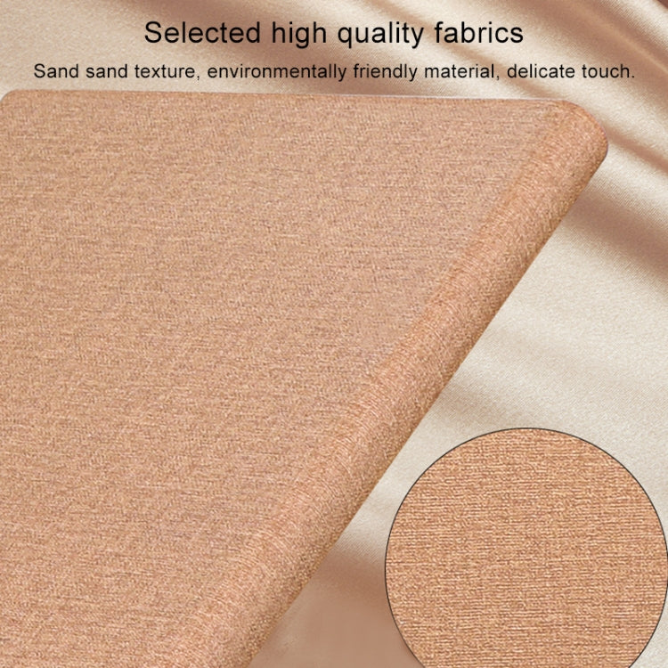 A84 Linen Texture Detachable Magnetic Plastic Bluetooth Keyboard Protective Leather Tablet Case for Huawei MediaPad M5 8, with Stand(Pink)