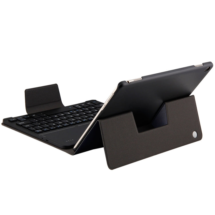 HW2031 Detachable Plastic Bluetooth Keyboard + Lambskin Texture PU Leather Tablet Case for Huawei Youth Editon MediaPad M3 Lite 10.1, with Bracket