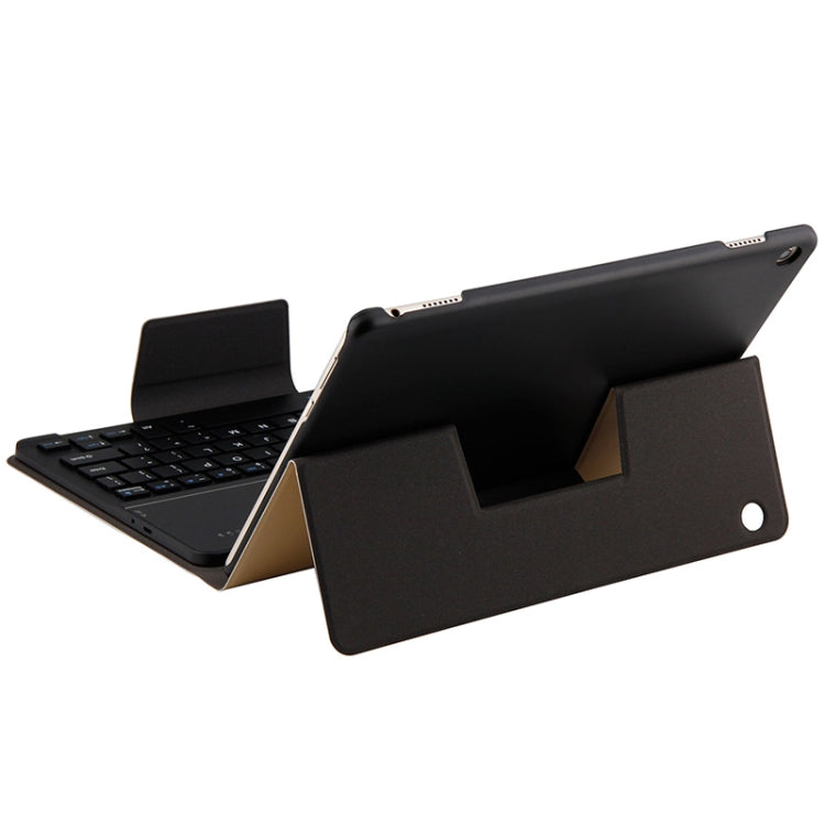 HW2031 Detachable Plastic Bluetooth Keyboard + Lambskin Texture PU Leather Tablet Case for Huawei Youth Editon MediaPad M3 Lite 10.1, with Bracket