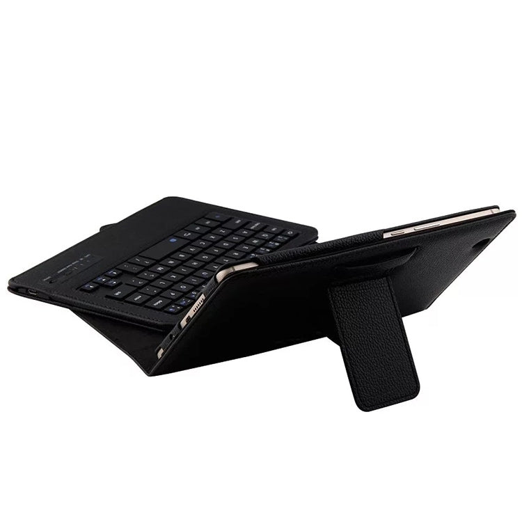 HW103M Detachable Plastic Bluetooth Keyboard + Litchi Texture PU Leather Tablet Case for Huawei MediaPad M3 8.4 inch, with Bracket
