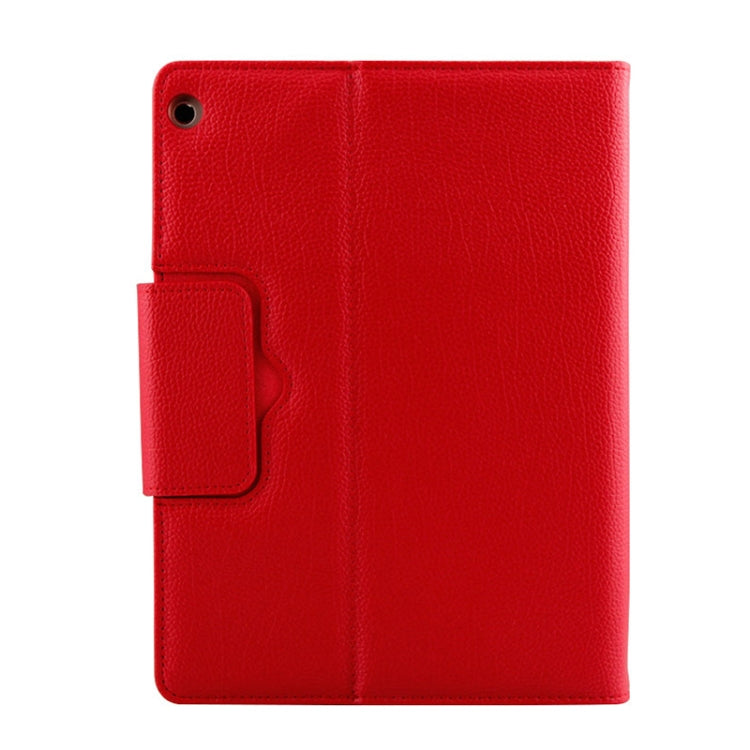 HW105 Detachable Plastic Bluetooth Keyboard + Litchi Texture PU Leather Tablet Case for Huawei Youth Editon MediaPad M3 Lite 10.1, with Bracket