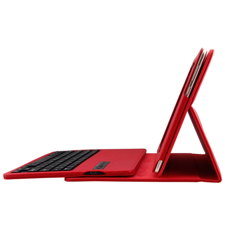 HW105 Detachable Plastic Bluetooth Keyboard + Litchi Texture PU Leather Tablet Case for Huawei Youth Editon MediaPad M3 Lite 10.1, with Bracket