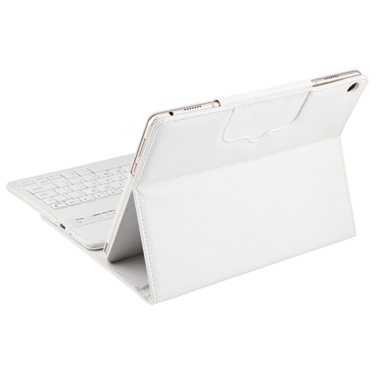 HW105 Detachable Plastic Bluetooth Keyboard + Litchi Texture PU Leather Tablet Case for Huawei Youth Editon MediaPad M3 Lite 10.1, with Bracket