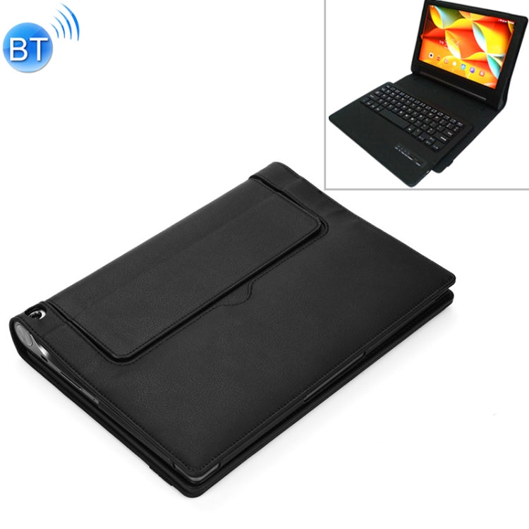 X50F Detachable Plastic Bluetooth Keyboard + Litchi Texture PU Leather Tablet Case for Lenovo YOGA Tab 3 10.1