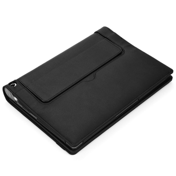 X50F Detachable Plastic Bluetooth Keyboard + Litchi Texture PU Leather Tablet Case for Lenovo YOGA Tab 3 10.1