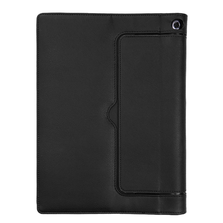 X90F Detachable Plastic Bluetooth Keyboard + Litchi Texture PU Leather Tablet Case for Lenovo Yoga Tab 3 Pro 10.1