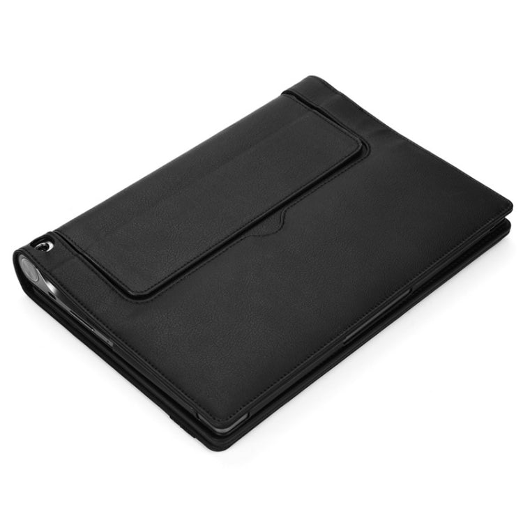 X90F Detachable Plastic Bluetooth Keyboard + Litchi Texture PU Leather Tablet Case for Lenovo Yoga Tab 3 Pro 10.1