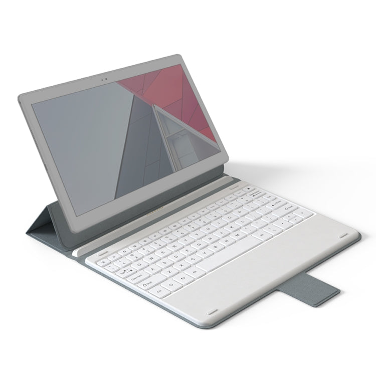 For ALLDOCUBE X Neo (WMC0370) Magnetic Suction Keyboard Leather Tablet Case with Three-folding Holder