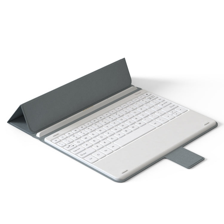 For ALLDOCUBE X Neo (WMC0370) Magnetic Suction Keyboard Leather Tablet Case with Three-folding Holder