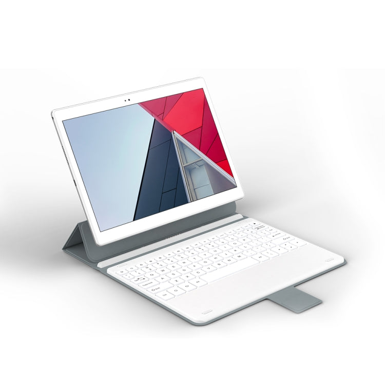 For ALLDOCUBE X Neo (WMC0370) Magnetic Suction Keyboard Leather Tablet Case with Three-folding Holder