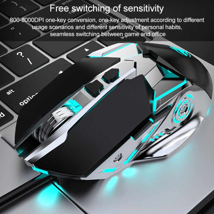 G5 Computer Notebook Custom Macro Programming Wired Gaming Mouse, Mute Version