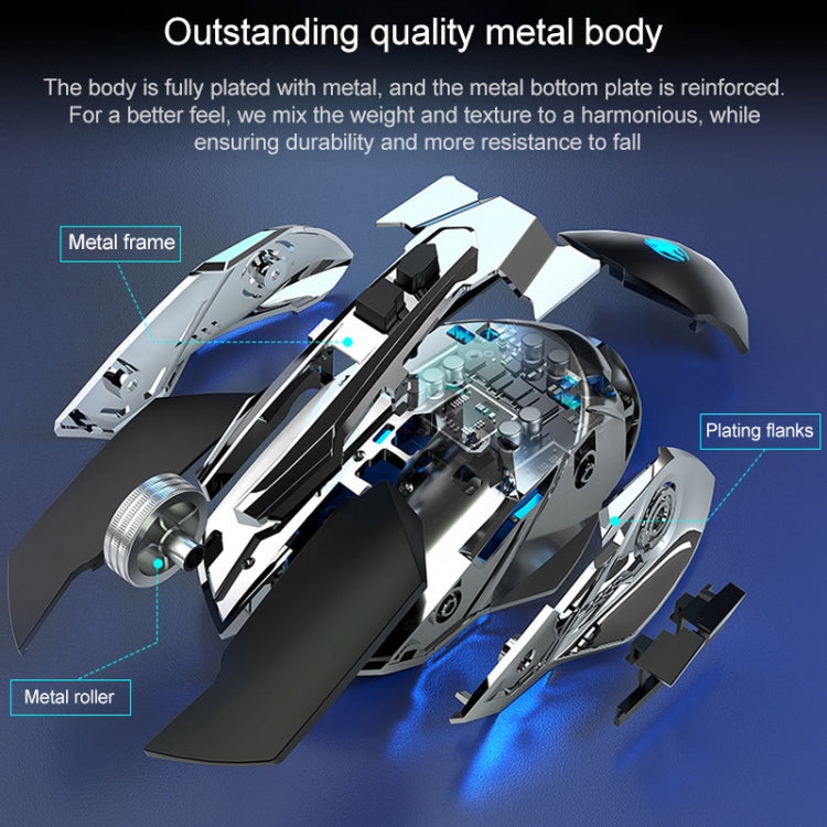 G5 Computer Notebook Custom Macro Programming Wired Gaming Mouse, Mute Version