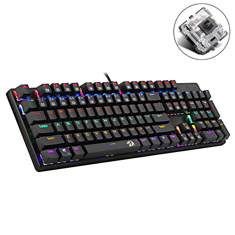 REDRAGON K208 LED Backlit Mechanical Gaming Wired Keyboard,