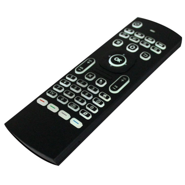 mx3 2 in 1 6-axis Air Mouse 2.4G Wireless Backlight Keyboard + Somatosensory Remote Control for Android TV Box Player & PC & Tablet