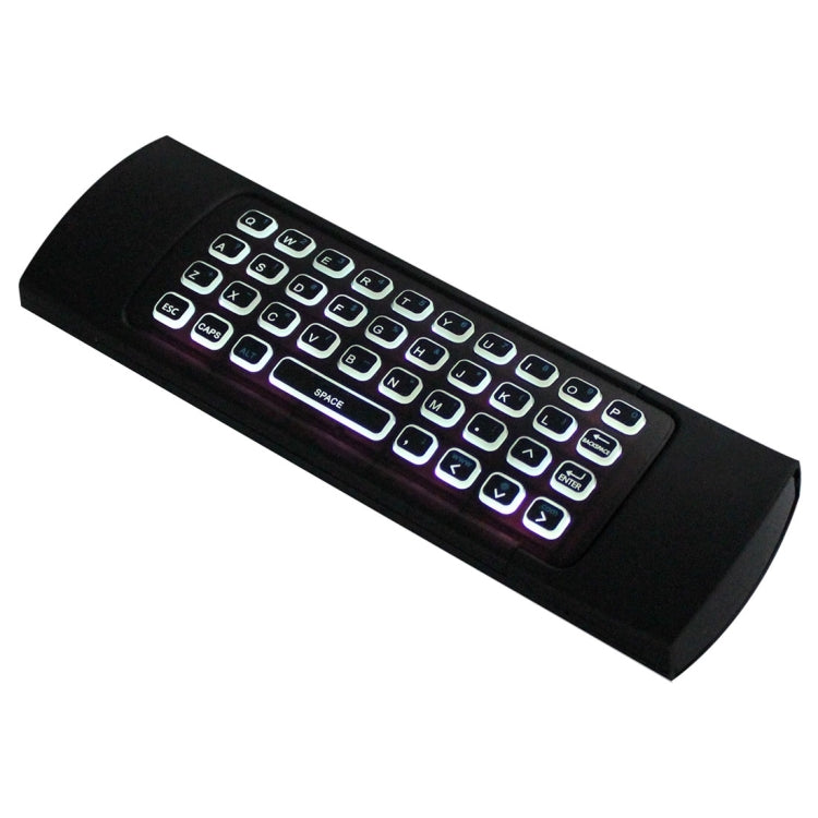mx3 2 in 1 6-axis Air Mouse 2.4G Wireless Backlight Keyboard + Somatosensory Remote Control for Android TV Box Player & PC & Tablet