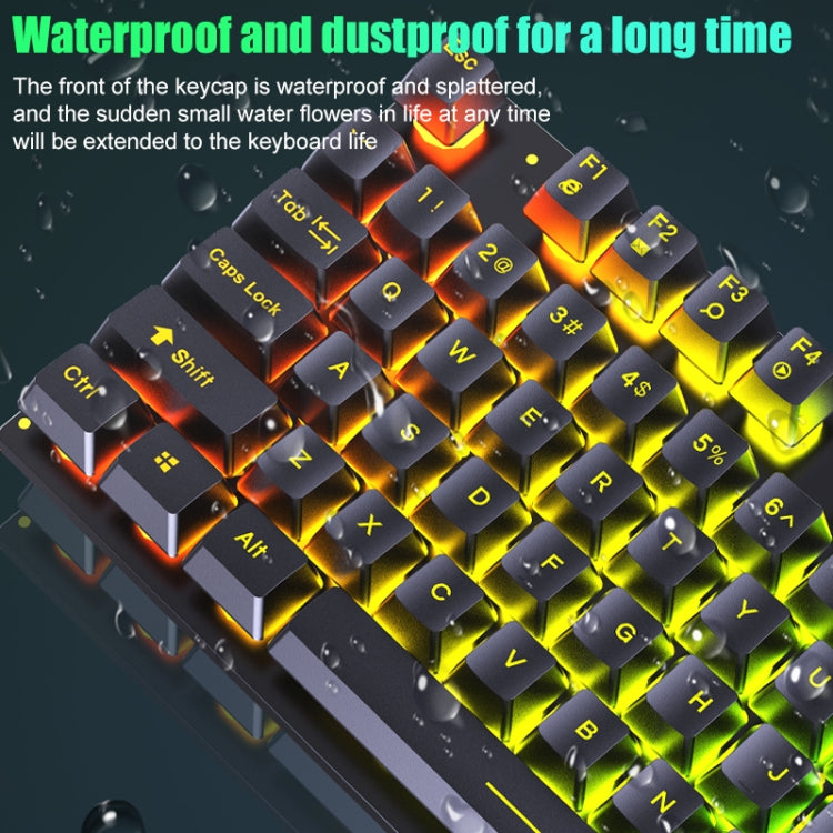 D500 RGB Brilliant Backlight Word ThroughKeyboard and Mouse Set